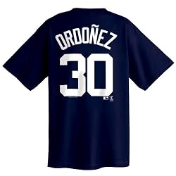 Magglio Ordonez Detroit Tigers Name and Number T-Shirt