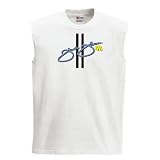 Men's Jimmie Johnson Track Time White Sleeveless Tank