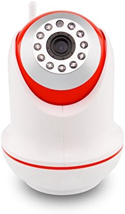 Home Security Camera, Best 960P Live Stream Wifi IP Surveillance System With Own Web App, Plug/Play Wireless Baby Monitor Red