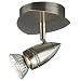 Bright 54940/17/15 Bullet Single Spotlight - Brushed Chrome