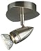 Philips Bright Bullet Single Spotlight - Brushed Chrome