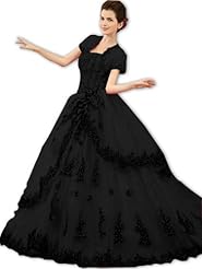Strapless Satin/Tulle Sequined Fitted Lace   Ball Gown Quinceanera Dress 