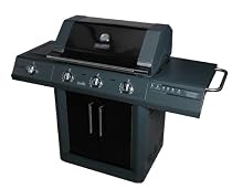 Char Broil Heatwave Infrared Three-Burner Gas Grill, with Sideburner