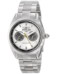 Invicta Womens INVICTA-14706 Speedway Analog Display Swiss Quartz Silver Watch