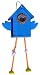 Funky Randy Birdhouse - Wild Blue Yonder Bird Wings Legs Usable Hanging 24" R-126