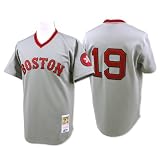 Boston Red Sox Authentic 1975 Fred Lynn Road Jersey By Mitchell & Ness Size 52