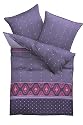 Kaeppel G-100136-05D1-VBSH Bettw&auml;sche 2-teilig Neofolk 135 x 200 cm Satin, Farbe: lila