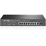 TP Link 8-Port 10/100Mbps + 2-Port Gigabit Smart Switch (TL-SL2210)