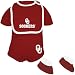 Oklahoma Sooners Baby Onesie Bib and Booties