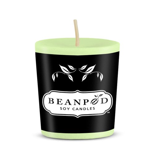 Beanpod Candles Aloe Vera, Votive (Pack of 18)