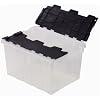 GSC 211512 Flip Top Tote Clear Base with Black Lid