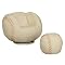Baseball Chair and Ottoman