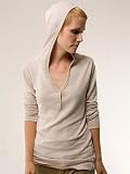 Alternative aa4436 Reversible Henley Hoodie