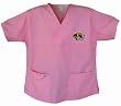 Mizzou Pink Scrubs Tops SHIRT University of Missouri Tigers For HER -Officially Licensed NCAA College Logo Apparel Unique GIFT Ideas For Mom Nurses Ladies Students Graduation