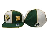 Green Bay Packers NFL Helmet and Yellow N Logo Reebok Fitted Hat / Cap