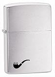 Zippo Pipe Lighter, Brushed Chrome 200PL