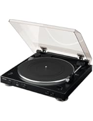 Receiver or Amplifier: Denon DP-200USB Fully Automatic Turntable with MP3 Encoder - Denon