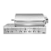 DCS Professional 48" Built-In Gas Grill Unit with Double Side Burner, Fuel Type: Propane