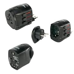 Ansmann 1809-0000 All in One 3 Universal-Reiseadapter f�r Ger�te der Schutzklasse I und II