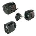 Ansmann 1809-0000 All in One 3 Universal-Reiseadapter f�r Ger�te der Schutzklasse I und II
