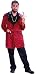 Adult Red Velvet Smoking Jacket Costume