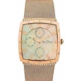 Skagen Watches- Skagen Mesh Band Day Date Calendar Mens Watch