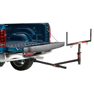 TMS T-NS-HITCH-BED-EXTENDER Heavy Duty Pickup Truck Bed Hitch Mounted 