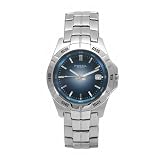 Fossil Men's AM3996 Degrade Stainless Steel Blue Dial Watch