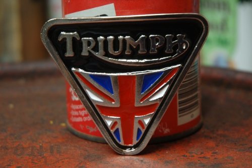 ルトバックル バイカー Triumph C 凯旋标志三