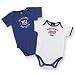 NFL Giants Infant Two Pack Solid Bodysuits, 0-3 Months