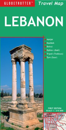 Lebanon Travel Map (Globetrotter Travel Maps)