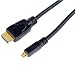 Amzer Micro HDMI High Speed Male to HDMI Male Cable for HTC EVO 4G (15 Feet)