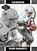 2007 Topps Co-Signers Football Card # 48 Tony Dorsett - Dallas Cowboys - Pro Football HOF - Hall of Famer - Premium NFL Trading Card in Protective Display Case