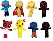 12 VooDoo Dolls - Party Favors - Cupcake Picks and Balloon