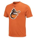 Baltimore Orioles -Orange- Cooperstown Throwback Official Logo T-Shirt