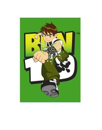 Zap Ben 10 Fleece Blanket