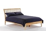 Nutmeg Full Platform Bed w/ Natural Finish