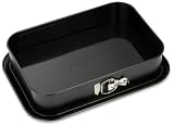 Kaiser 738024 Black Magic Blechkuchen-Springform rechteckig, 35 x 24 cm
