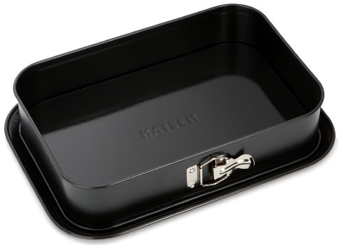 Kaiser 738024 Black Magic Blechkuchen-Springform rechteckig, 35 x 24 cm Preisvergleich