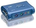 TRENDnet 2-Port PS/2 KVM Switch Kit w/ Audio (Includes 2x KVM Cables)