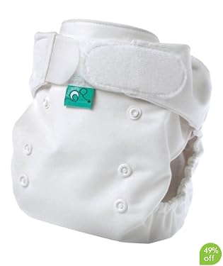 TotsBots Mini Pocket Nappy - 5pk (white)