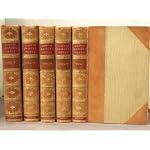 Diary and Correspondence of Samuel Pepys, F. R. S., Secretary to the Admiralty in the Reigns of Charles II. and James II.  The Diary Deciphered by the Rev. J. Smith, A.M., From the Original Shorthand Ms. in the Pepysian Library [5 Leather Volumes] book cover