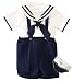 New Navy White Nautical Short Set with Hat 6M to 4T
