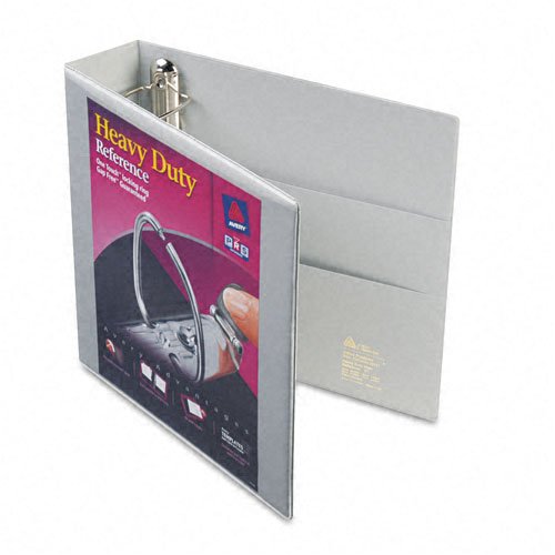 Avery® Nonstick Heavy-Duty EZD Reference View Binder, 2in Capacity, Gray