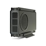 Sabrent USB 2.0/eSATA to 3.5 Inch IDE or SATA/SATA II Aluminum Hard Drive Enclosure Case with Cooling Fan (EC-UEIS7)
