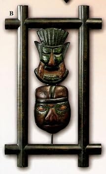Tribal Mask Decorative Wall Art