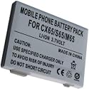 Handy Li-Ion Akku für Siemens A31, A58, C65, CX65, C72, C75, M65, M75, M81, S65, S75, BenQ-Sie C81