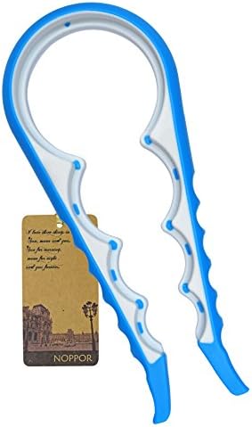 Noppor All Size in One Universal Jar Opener 4 in 1 Easy Bottle Opener Power Gripper Easi Twist Color Vary