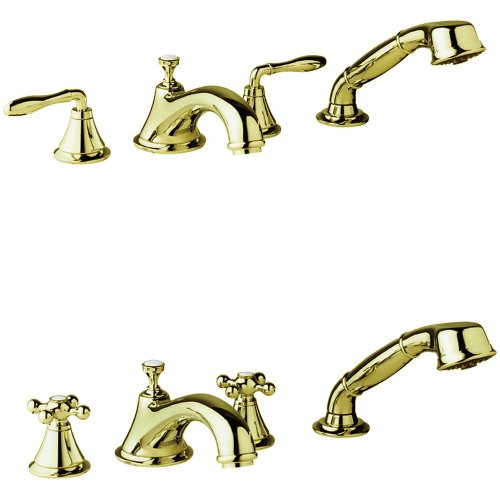 Grohe 25502R00 Seabury Roman Tub Spout Polished Brass