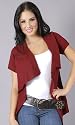 BEISTE Bias Cut Short Sleeve Cardigan